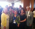 SILVAR President Suzanne Yost, Congresswoman Anna Eshoo (CA - 14), Federal Political Coordinator and SILVAR PAC Trustee Carole Feldstein, SILVAR President-elect Carolyn Miller and NAR Director John Tripp.