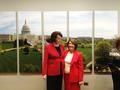 SILVAR President-elect Carolyn Miller with U.S. Senator Dianne Feinstein