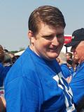 SILVAR Government Affairs Director Adam Montgomery at the rally