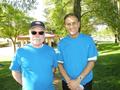 Thank you Base Sponsors - Cupertino/Sunnyvale District rerpesented here by District Chair Bill Moody and Moise Nahouraii - Referral Realty, Cupertino.