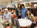 Richard Miller with Alison Goh, Diane Renna and Gladys Albakian - the Bok Choys