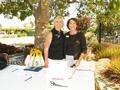 Charitable Foundation Trustees Susan Sweeley and President-elect Carolyn Miller