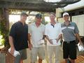 Second Place Winners: Paul Van Every, John McCune, Paul Hossack and Brian Cano