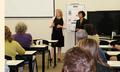 SILVAR President Suzanne Yost explains the purpose of the Global Business Council.