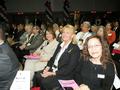Looking on are SILVAR President Carolyn Miller, Cupertino/Sunnyvale District Chair Mary Combes and Los Altos/Mountain View District Chair Bonnie Kehl.