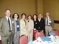 Left to right: Chris Isaacson, Jessica Epstein, Leannah Hunt, President Carolyn Miller,  Bonnie Kehl, Mary Combes, John Tripp