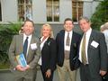 Board Directors Chris Isaacson, Mary Combes with David Casas and John Howe.