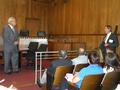John Howe conveys REALTOR&reg; concerns to Assemblymember Fong.