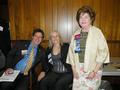 SCCAOR president-elect Myron Von Raesfeld with Karen Trolan and Leannah Hunt