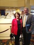 SILVAR President Carolyn Miller and President-elect David Tonna