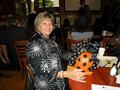 Mary Kay Groth of Sereno Group had to have the electric pumpkin and a decorative pumpkin. Thank you, Mary Kay!