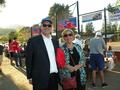 SILVAR Executive Officerr Paul Cardus with Treasurer Phyllis Carmichael