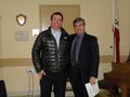Palo Alto District Chair-elect Jeff Beltramo with Bob Stelzer (Keller Williams) (right), who was named Palo Alto District's Broker of the Year.