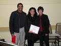 Husband and wife team John St. Clair III and Lydia Kou were presented the District's Community Service Award for their volunteer work and heavy involvement in their neighborhood and community. They are pictured here with Jane Volpe, 2012 chair of the Pal