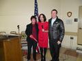 2013 Palo Alto District Chair Sara Spang (middle) was named the Palo Alto District's 2013 REALTOR&reg;? of the Year. She is pictured here with past District Chair Jane Volpe and 2014 District Chair Jeff Beltramo.