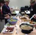 Just some of the wide array of global dishes.