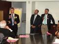 Michael Verdone introduces State Senator Jerry Hill.