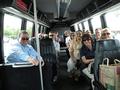 A very comfortable bus ride.