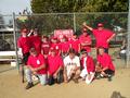 Team 650 players with SILVAR President David Tonna and Team Coordinator Lehua Greenman.