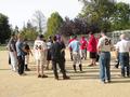 Umpire Jason Webb, who is with the United States Slow Pitch Softball Association, lays out the rules.