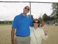 Adrian Daryayani with Carolyn Miller.