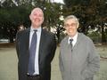 Executive Officer Paul Cardus with NAR Director and chair of District Chairs John Tripp.