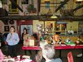 Donors entice the audience by describing their items in detail.