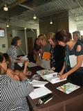 SILVAR staff checks in members.