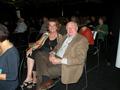 Carrole Phillips and Jim Massey take their seats.
