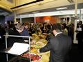 After the meeting, members enjoyed a special reception.