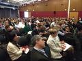 Members listening intently to Leslie Appleton-Young's report.