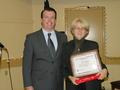 2014 Palo Alto District Chair Jeff Beltramo thanks Lee Smith for serving as LGR chair.