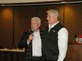 Joe Brown thanks affiliate committee chair John Woodfin for his valuable help in events and tour meetings.