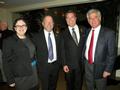 SILVAR Government Affairs Director Jessica Epstein, 2015 SILVAR President Chris Isaacson, 2013 C.A.R. President Don Faught, David Zigal