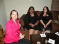 Tamara Pulst (right) with Customer Service Representative Hilda Ena and Data & Member Services Specialist Sarah Blackburn