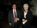 Jim Harrison, president and CEO of MLSListings Inc., installation sponsor, with Judy Ellis, SILVAR 2003 president