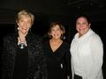 Treasurer Phyllis Carmichael, 1995 president; Carolyn Miller, 2013 president; Alicia Nuzzo, 2002 president