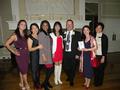 SILVAR President Chris Isaacson with women Realtors and presidents of other associations - Mimi Wang, 2015 WCR president; Coco Tan, 2015 CAREA president, and Atsuko Yube, 2015 AREAA SV president.