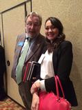 C.A.R. Region 9 Director Gene Lentz with Sara Sutachan, C.A.R. Manager of Broker and Real Estate Finance Outreach