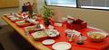 Members were served lunch, which included an array of eight Chinese dishes and dessert.