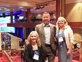 SILVAR President-elect Karen Trolan, President Chris Isaacson, Suzanne Yost.