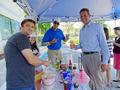 Jeff Bell drops by for ice cream.