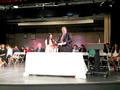 Mark Burns with Jessica Zheng, Lynbrook High School