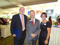 Supervisor Joe Simitian with SILVAR President Chris Isaacson and Jane Volpe, a member of the Membership Committee