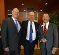 SILVAR Executive Officer Paul Cardus, San Mateo County Supervisor Warren Slocum and SILVAR President Chris Isaacson