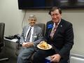 SILVAR NAR Director John Tripp with instructor David Wyant at SILVAR's CIPS Reception.