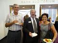 Gerry Lawrence, Past president David Tonna and Atsuko Yube, AREAA Silicon Valley president.