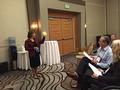 SILVAR Region 9 Chair Carolyn Miller begins the caucus.
