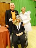 Darrell Monda, Joan Chintz (tooth fairy) and President-elect Karen Trolan.