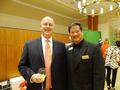 SILVAR Executive Officer Paul Cardus with Jimmy Kang